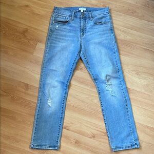 And Now This Men's Light Blue Distressed Jeans